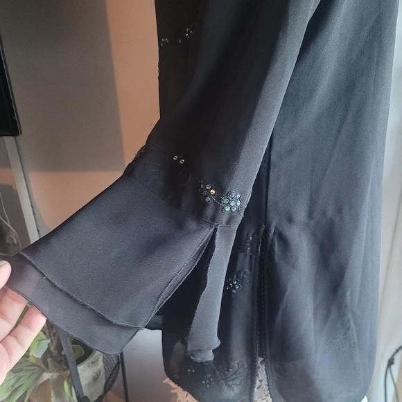 Original Anthony Black Blouse M - Picture 5 of 8